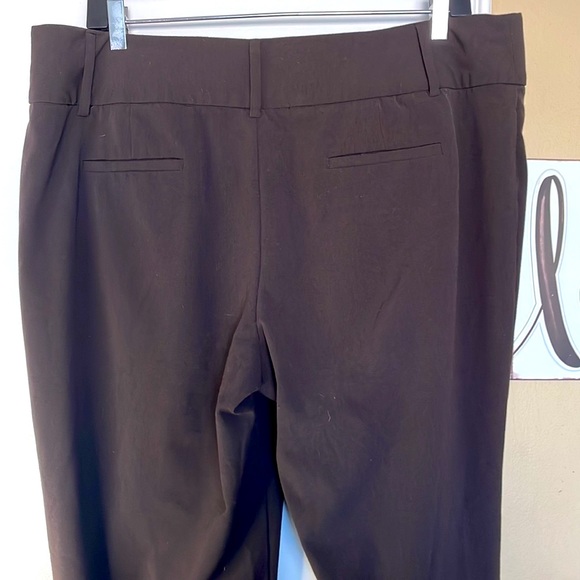 EUC ALYX  straight leg work pant chocolate brown - Picture 5 of 5